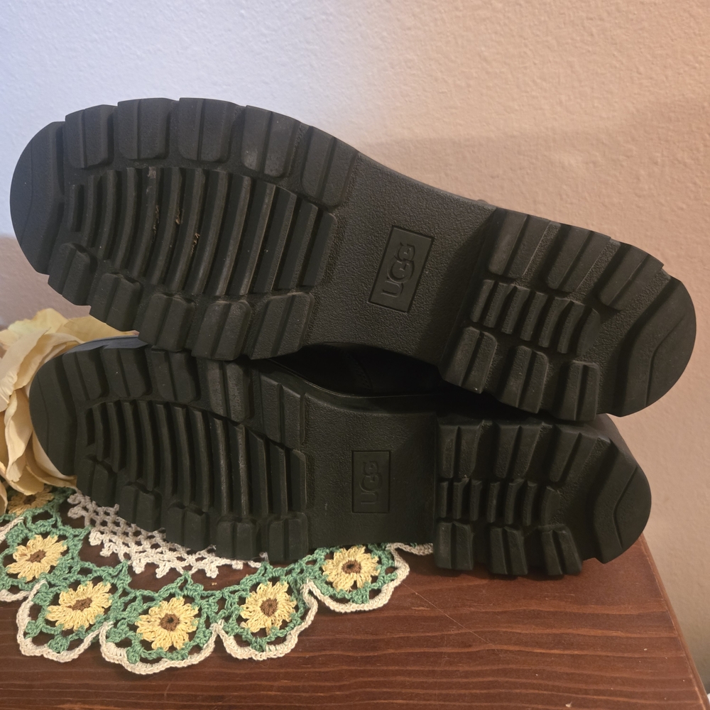 UGG Black Moto Boots - Picture 4 of 12